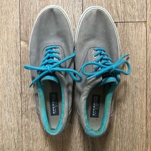 Men's Sperry 5 Eye Canvas Boat Shoe | Size 10.5